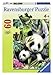 Ravensburger Panda Family 60 Piece Jigsaw Puzzle for Kids – Every Piece is Unique, Pieces Fit Together Perfectly
