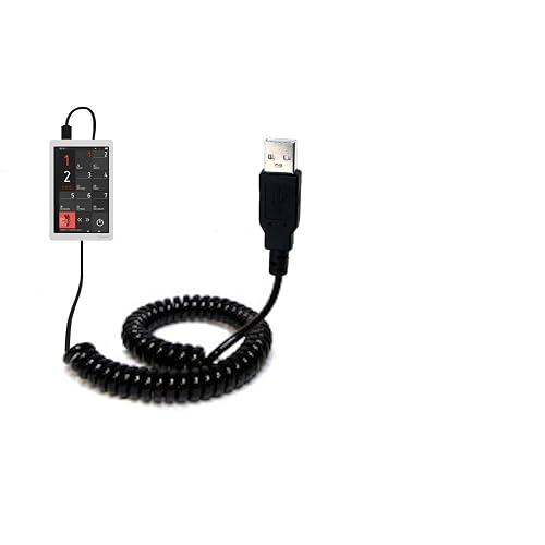 Usb Hotsync Gomadic Unique Coiled USB Charge and Data Sync Cable for The Cowon X9 ...