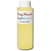 Buyitshipit - Cozy Flannel Fragrance from Our Holiday Collection - Perfect for Adding Aroma to Freshies, Candles, Soaps, and Diffusers - 4 Ounces