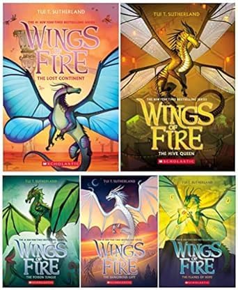 Wings of Fire Series 5 Books Set (Book 11 - Book 15) - Paperback