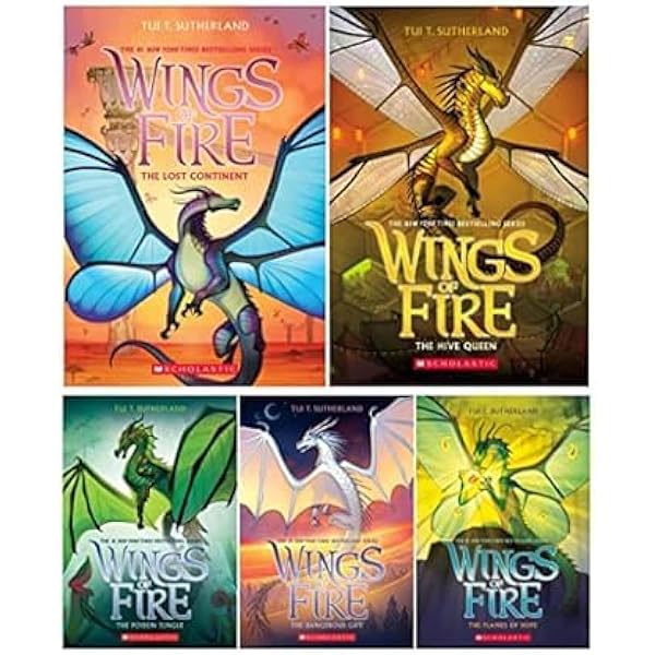 【美品】Wings of Fire 1-15 15冊セット洋書 英語絵本 Wings of Fire Hardcover Series Set (Books 1-15): Tui T