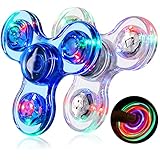 Gigilli Fidget Spinners 2 Pack, LED Light Up Fidget