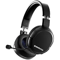SteelSeries Arctis 1 Wireless Gaming Headset USB-C Detachable Clearcast Microphone for Nintendo Switch and Lite, PC, PS4, And