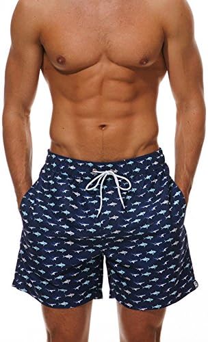 OUOK Quick Dry Board Shorts Mens Swimming Short Beach Swimsuit Man Surf Swim Bathing Wear Sweatpants