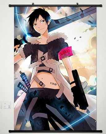 Wall Scroll Poster Fabric Painting For Anime Durarara!! Izaya Orihara 063 S