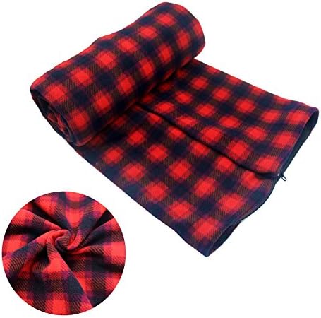 70”×32”Microfiber Fleece Sleeping Bag Liner Zippered Sleep Sack Portable Warm Cozy Blanket Inner with Carry Storage Bag for Camping Travel Hiking Sleeping Bags