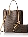 MICHAEL Michael Kors Womens Hayley LG Convertible Tote Brown/Peanut One Size