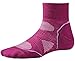 SmartWool Women's Phd Cycle Light Mini Socks - Berry Medium