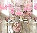 30Ct Ballerina Hanging Swirl Decorations - Pink Tutus Ballet Shoes Bow-knot Rose Ballerina Birthday Party Supplies Theme Party Wedding Anniversary Christmas New Year Fan Decors