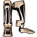 Venum Predator Standup Shinguards, Black/Gold, Large