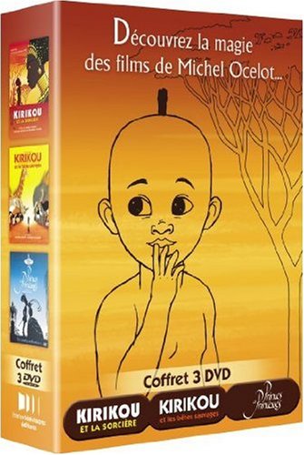 Coffret Michel Ocelot - Kirikou Et La Sorcière + Kirikou Et Les Bêtes Sauvages + Princes Et Princesses