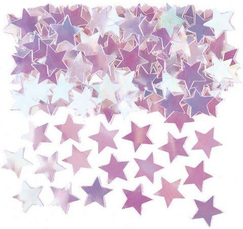 Iridescent Star Table Confetti