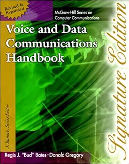Voice And Data Communications Handbook Signature Edition