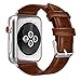 yearscase 42MM Retro Vintage Genuine Leather iWatch Strap Replacement Compatible Apple Watch Band Series 3 Series 2 Series 1 Nike+ Hermes&Edition - Brown