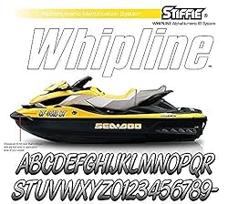 STIFFIE Whipline Blue/White 3" Alpha-Numeric