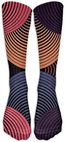 Colorful Mind Eraser Psychedelic Athletic Tube Stockings Women Men Classics Knee High Socks Sport Long Sock One Size WhiteOne Size