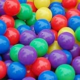 50 Pcs Colorful Soft Plastic Ocean Fun Ball Balls Baby Kids Tent Swim Pit Toys Game Gift 2.76