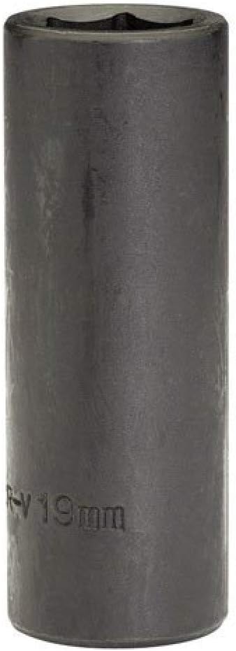 Draper Expert HI-TORQ 1/2in 19mm Deep Impact Socket 6 Point Chrome Vanadium