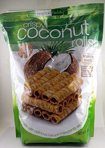 Tropical Fields Tropical Fields Crispy Coconut Rolls 9.3 OZ, 9.3 oz-set of 4