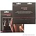 vcmart 2Pcs Fake Nipple Rings Dangle Non Pierced Stainless Steel Faux Body Piercing Jewelry