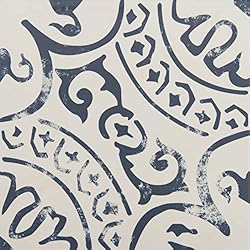 MSI Indigo Encaustic 8 in. x 8 in. Sample Glazed