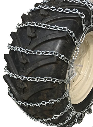 image for TireChain.com 26 X 12 X 12 V-BAR Tractor Tire Chains w/Spring Tensione