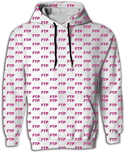 DJFZZZ Man Running Fashion FTP $uicideboy$ Kangaroo Pocket 3D Hoodie FTP9 Large