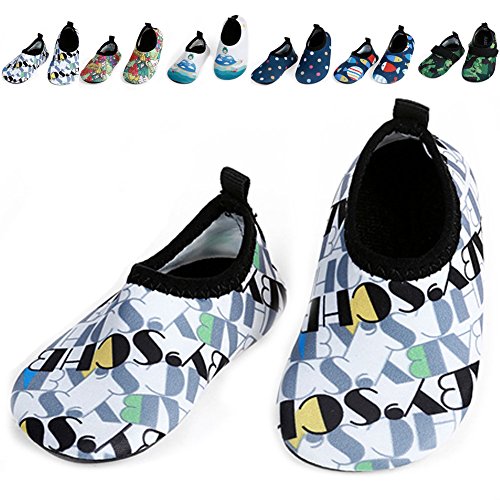 Barerun Baby Infant Swim Shoes Water Shoes Barefoot Aqua Socks for Beach Pool Surfing Yoga