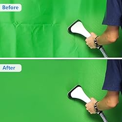 HEMMOTOP Green Screen Backdrop, 10 x 20 ft