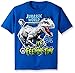 Jurassic Park Little Boys' Short Sleeve T-Shirt Shirt, Royal Blue, Medium/5/6