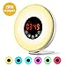 Wake Up Light Alarm Clock, [2018 UPGRADED] Digital Alarm Clock with Sunrise Simulation, 7 Colors Night Light, 6 Nature Sounds, FM Radio for Bedrooms and Heavy Sleepers