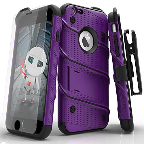 Zizo [bolt series] iphone 6s plus case w/ [iphone 6s pl…
