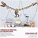 Dinosaur Happy Birthday Banner - Dinosaur Party Supplies Decorations - Pre-Assembled Large Size Realistic Multi Colored Skin - Dino Theme T-Rex Jurassic Sign Garland
