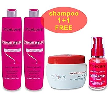 Vitalcare Professional Shampoo Marscras Serum For Colored Hair
