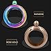 MAARYEE Bangle/Bracelet Stainless Steel Hip Flask Rose Gold
