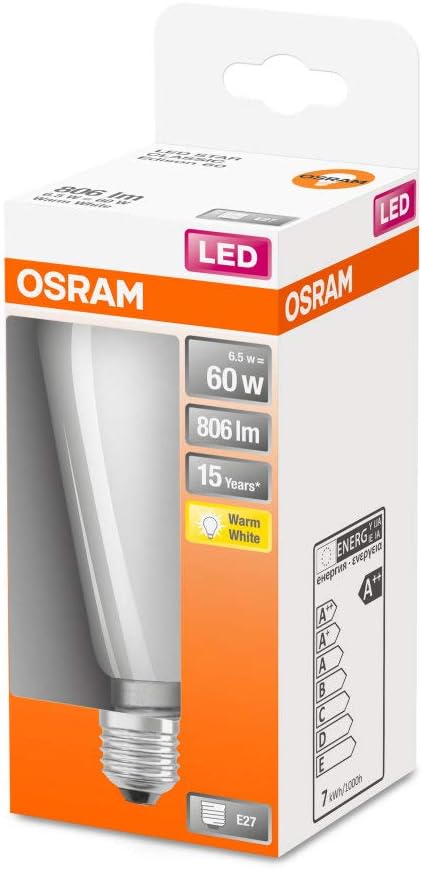 OSRAM Pack of 10 x LED lamp, Frosted, Set of 10 - Image 4