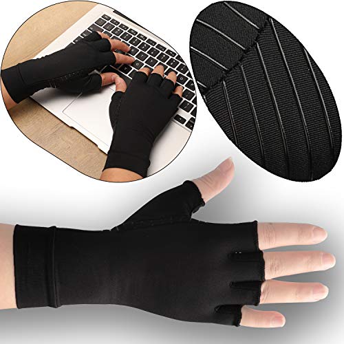 Copper Arthritis Compression Gloves for Rheumatoid Carpal Tunnel Pain