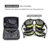 EnzoDate Daisy One C5 Military Dirt Bike ATV Goggles Polarized 4 Lens Kit Outdoor Sports Motorcycling Glasses War Game Army Sunglasses