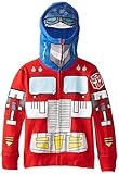 Optimus Prime Little Boys' Character Hoodie, Red, 4