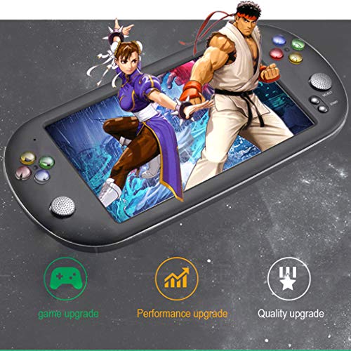 Binory Portable Handheld Game Video Game Console 7 Inch Built-in 16G for GBA NES Games,Multi-Function Handheld Entertainment Game Player,Birthday for Teens Children