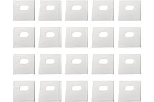 DGFJY 20 Pcs Transparent Vertical Curtain Repair Mini Clear Blinds Repair Sticker Tape With Pre-cut Holes Vertical Curtain Repair