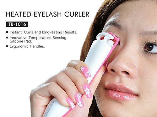 TOUCHBeauty TB-1016 curler ciglia, riscaldamento e doppio riscaldamento silicone pad strumento riccio che fanno ciglia lunghe