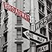 nexxt Shutter City Canvas Prints, NY Broadway, 12 by 12-Inch