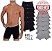 Andrew Scott Men's Big Man 12 Pack Cotton Color Boxer Briefs