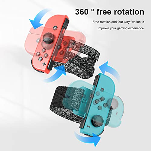 2pcs Soft Breathable Wrist Bands for Joy Con Wrist Strap