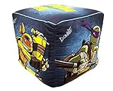 Nickelodeon Teenage Mutant Ninja Turtles Dark Ninja Cubed Ottoman, 12 by 12-Inch