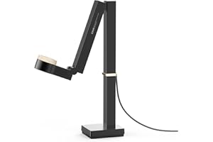 CZUR Fancy Pro 8MP USB Document Camera for Teacher, 4K Webcam with Microphone and LED Light, Up to 60fps, Auto Focus, for Remote Teaching, Live Streaming, Web Conference, for Mac and Windows