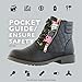 DailyShoes Women's Ankle Boots Combat Bootie Low Heel Lace Up Zips Pocket Boot Zip Comfy Shoes Sexy Party Toe Square Casual Booties Exclusive Credit Card Susan-02 Black Pu 8