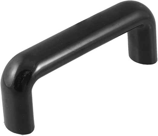 Armario de cocina armario puerta plástico tirador negro 120 mm 4.7