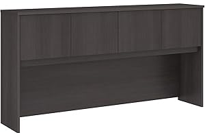 Bush Business Furniture Studio C 72W Desk Hutch, Storm Gray